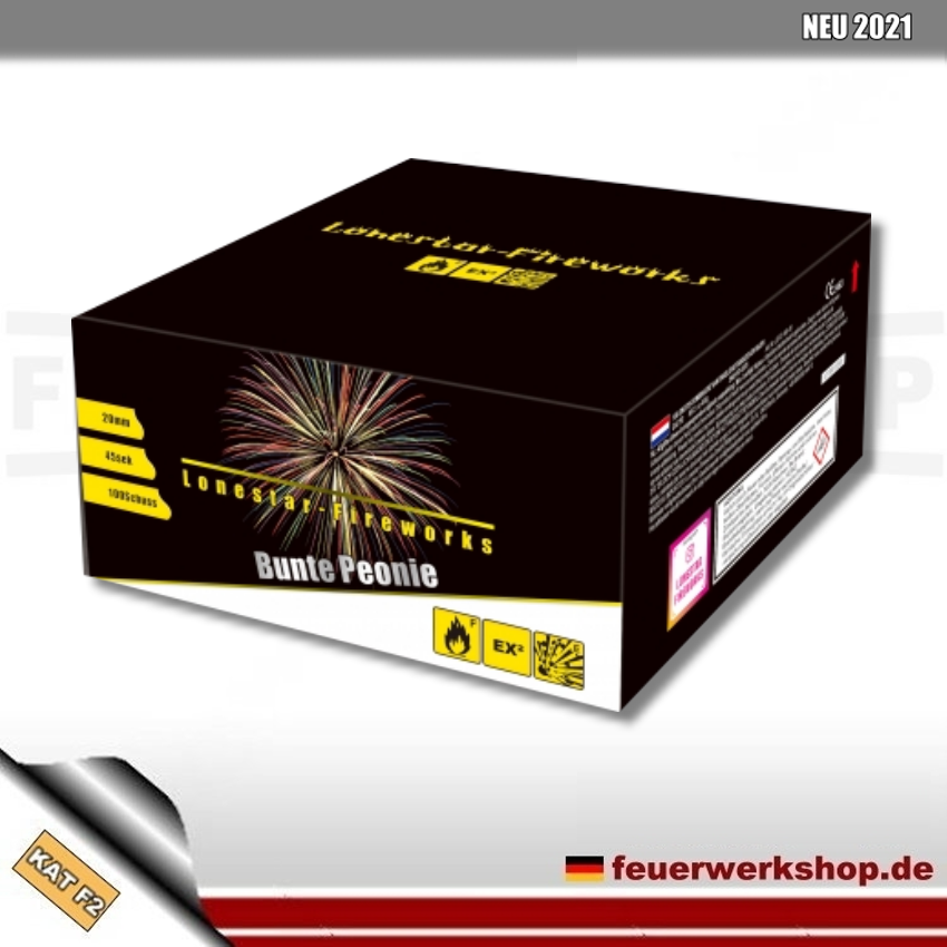 100 Schuss Mixed Effect Feuerwerk von Lonestar