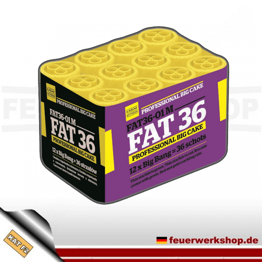 Feuerwerkskörper FAT36-01M von Gaoo