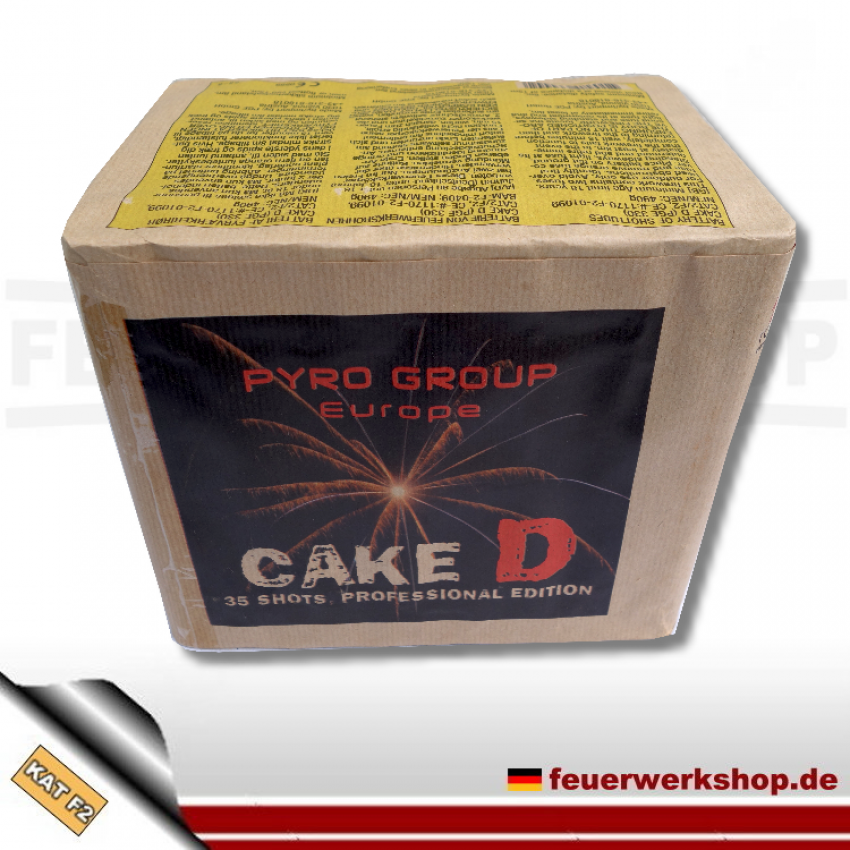 *Cake D* Batteriefeuerwerk von Pyrotrade