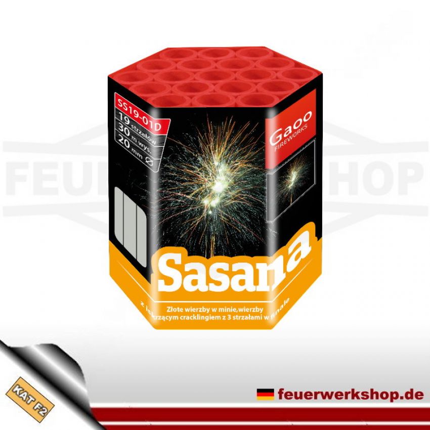 Batteriefeuerwerk von Gaoo *Sasana*