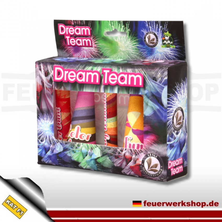 *Dream Team* Fontänenset von Lesli