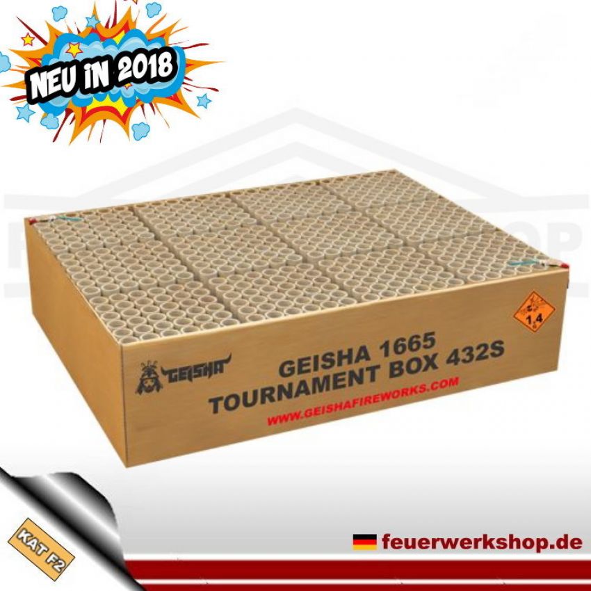 *Tournament Box* Verbund Feuerwerk von Geisha