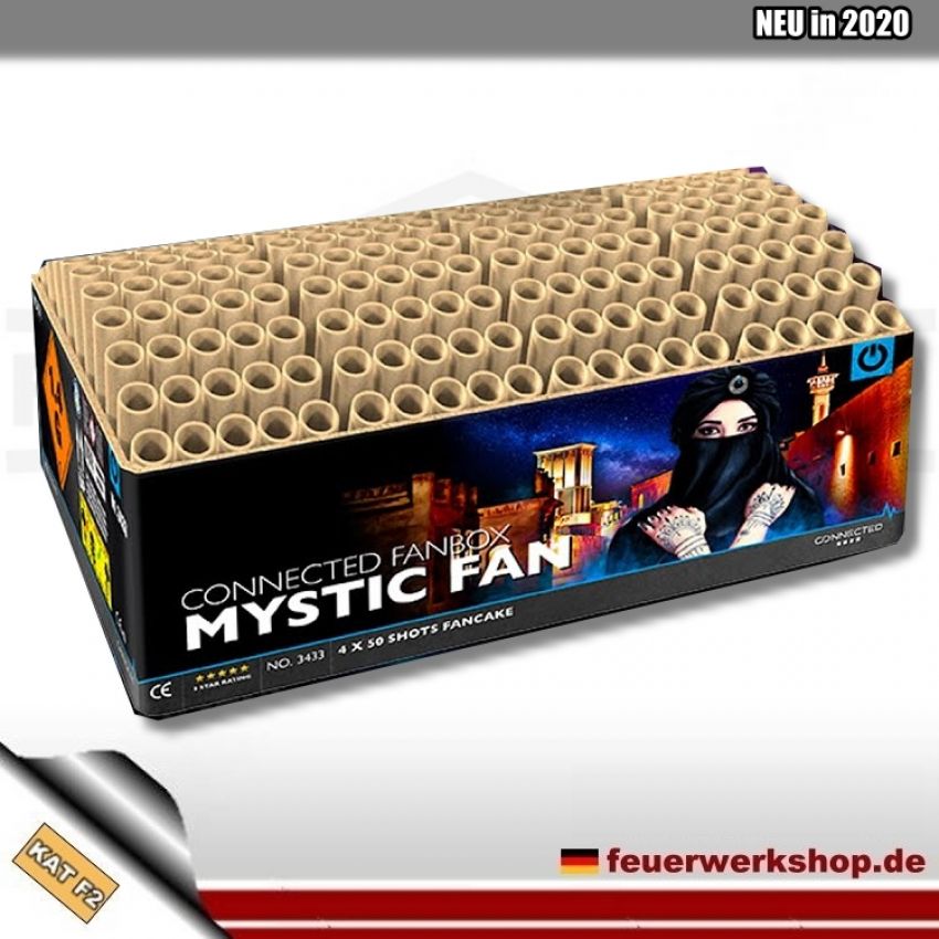 Verbundfeuerwerk *Mystic Fan* - VOLT!