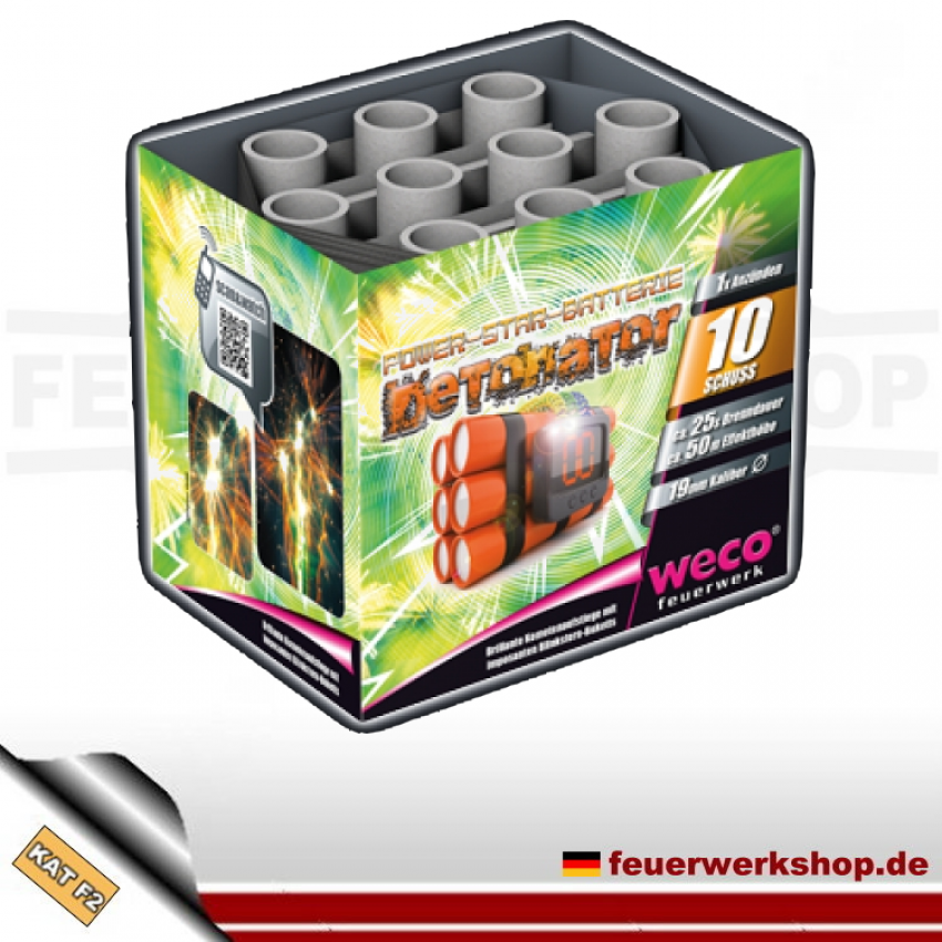 Feuerwerksbatterie Detonator (Decathlon)