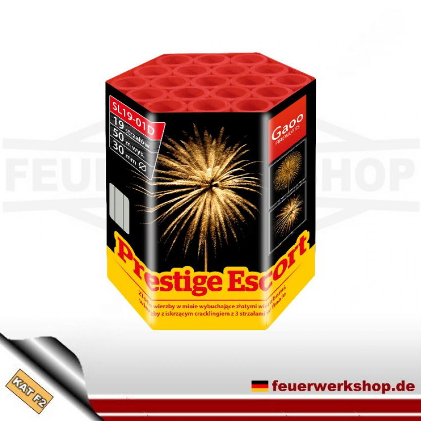 Prestige Escort Feuerwerksbatterie von Gaoo