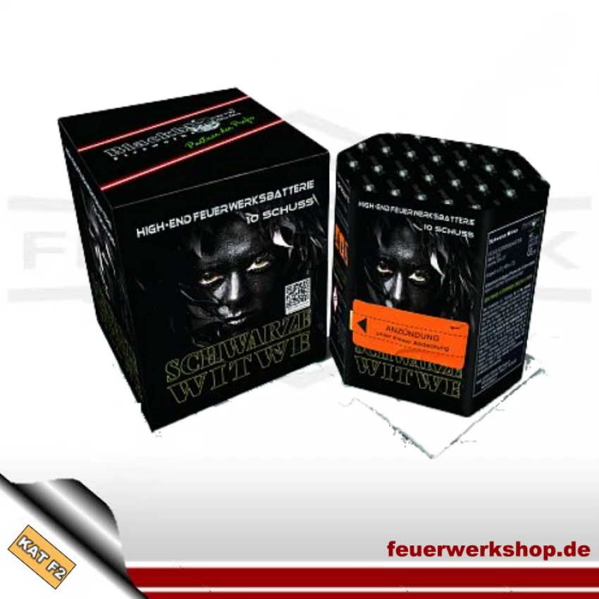 Batterie Feuerwerk *Schwarze Witwe* von Blackboxx