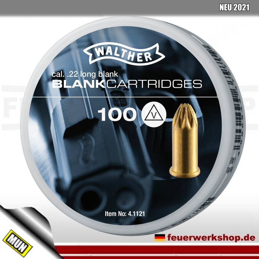 Walther Platzpatronen .22 K