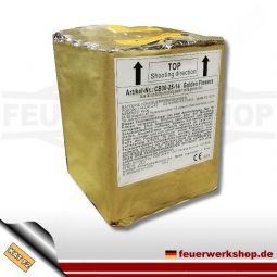 *Golden Flowers* Feuerwerksbatterie von Pyrotrade