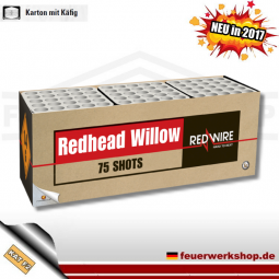 Lesli Feuerwerk *Redhead Willow* Verbundbatterie