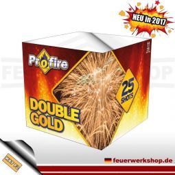 *Double Gold Color* Batteriefeuerwerk von Evolution