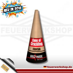 Feuerwerkskörper *Cone Of Crackling* Fontäne von Lesli