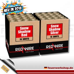 *Snow Shadow – Red & Silver* Batterieverbund von Lesli