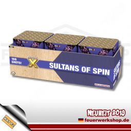 Compund Feuerwerk *Sultans Of Spin* von Lesli