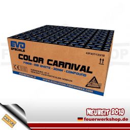 *Color Carnival* Feuerwerkskörper im Verbund von Evolution