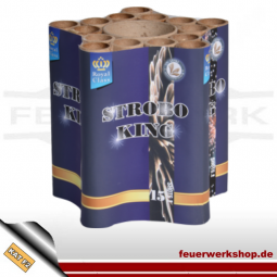 Batterie Feuerwerk Strobo King, 15 Schuss