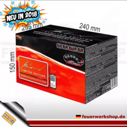 Feuerwerkskörper Red Signature range 33sh Fächerbatterie